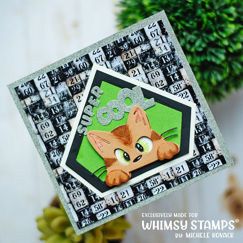 Super Hero Badge Die Set - Whimsy Stamps