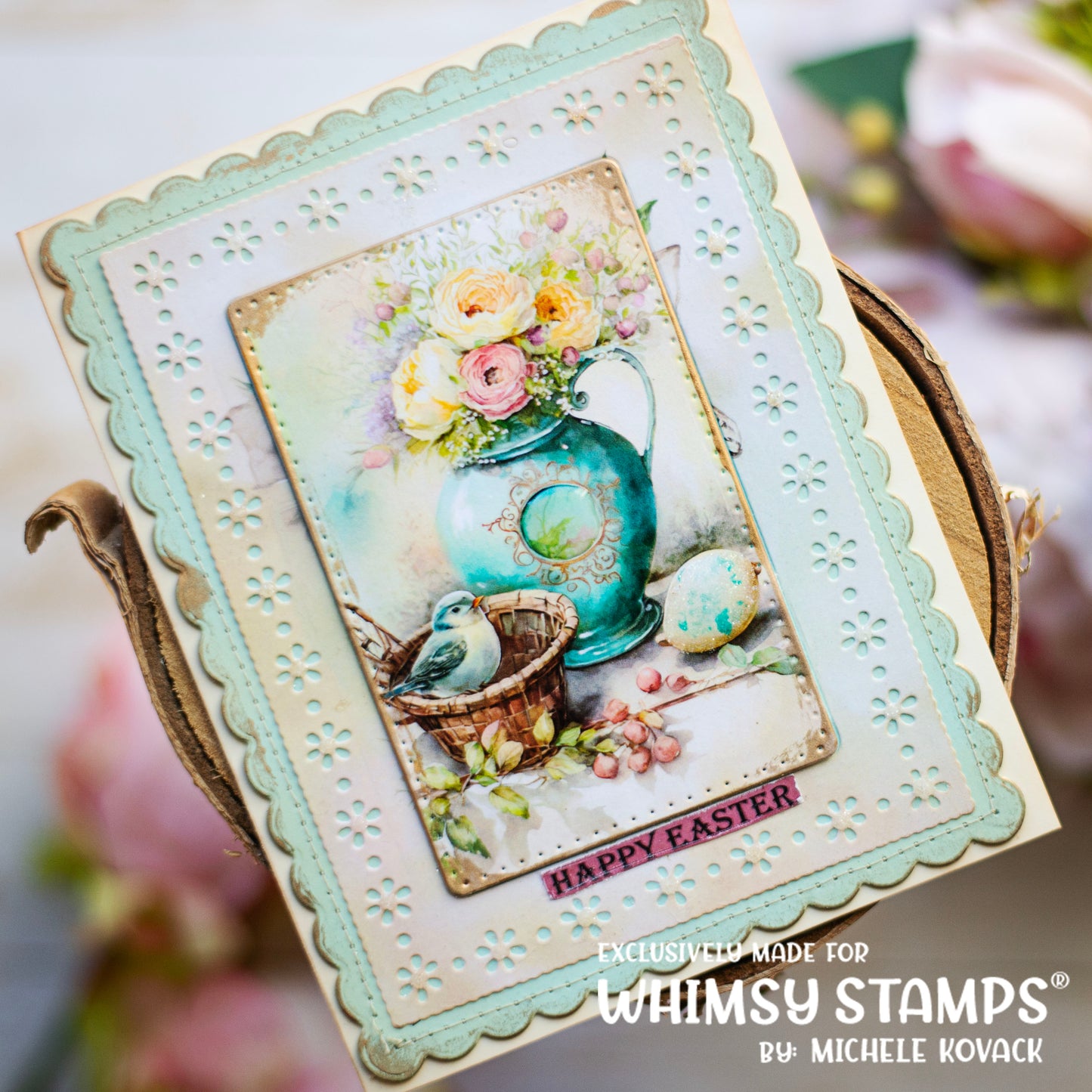 **NEW Quick Card Fronts - Vintage Easter - Whimsy Stamps