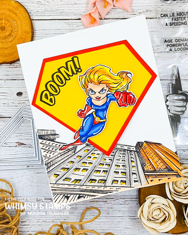 It's Birthday Girl Clear Stamps - Whimsy Stamps