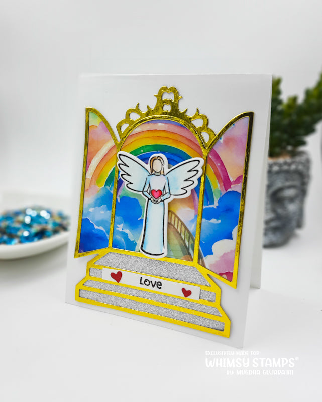 Angelic Clear Stamps - Whimsy Stamps