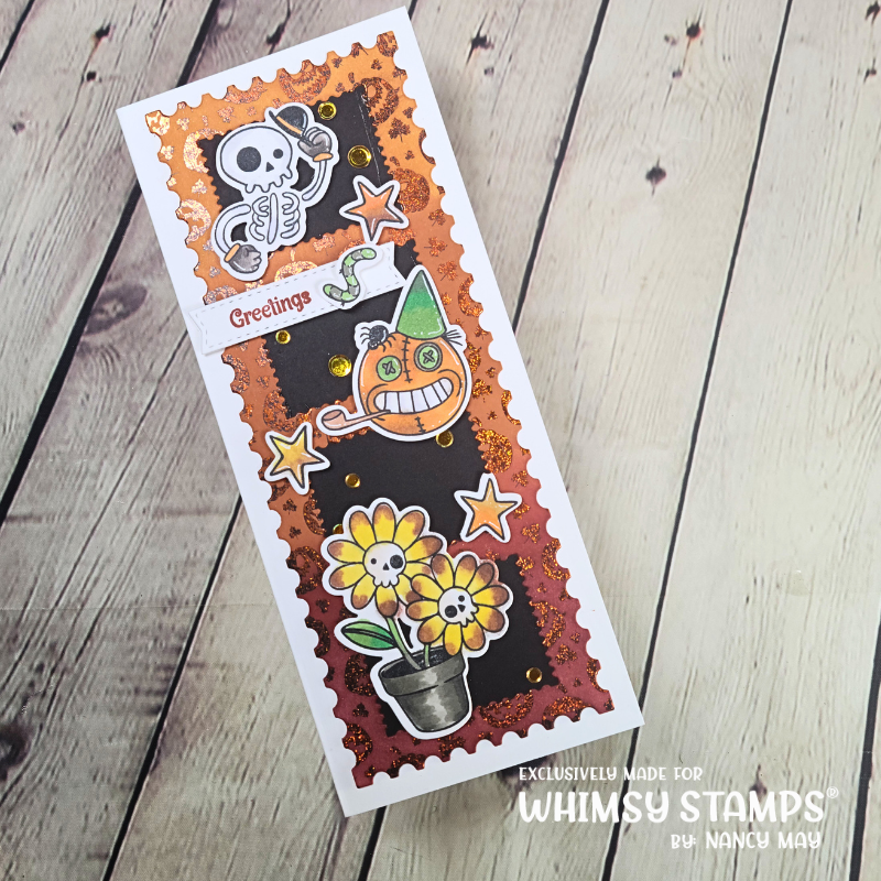 Primitive Halloween Clear Stamps - Whimsy Stamps