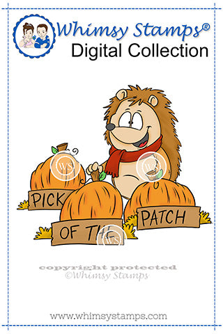 Pick of the Patch - Digital Stamp - Whimsy Stamps