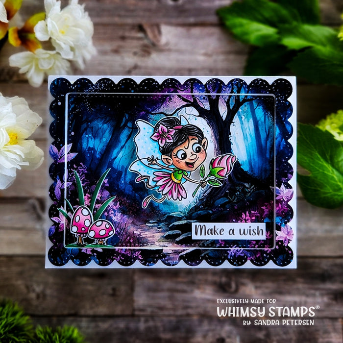 **NEW Quick Card Fronts - Enchanted Cottage 1 - Whimsy Stamps