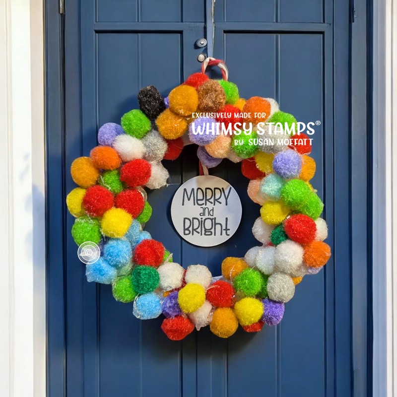 Merry and Bright Digital Sentiments - Whimsy Stamps