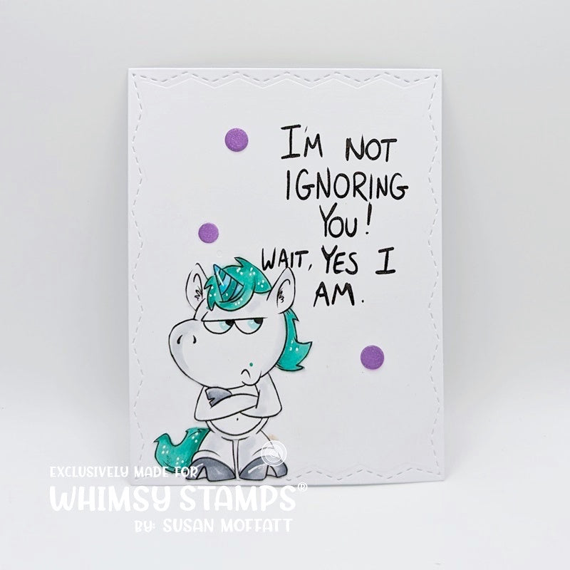 Caramel Ignores - Digital Stamp - Whimsy Stamps