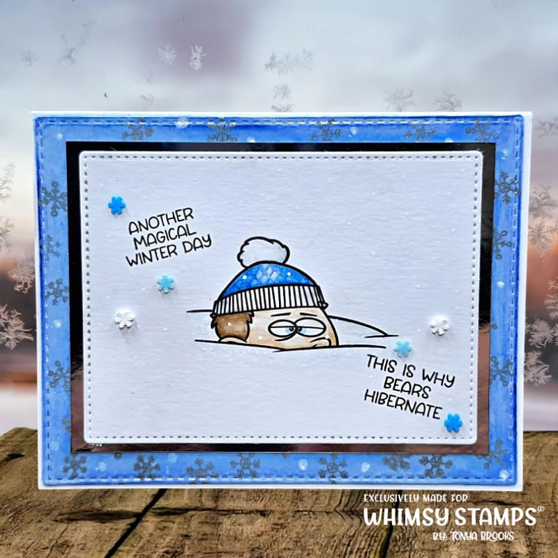 Snowver It Clear Stamps - Whimsy Stamps