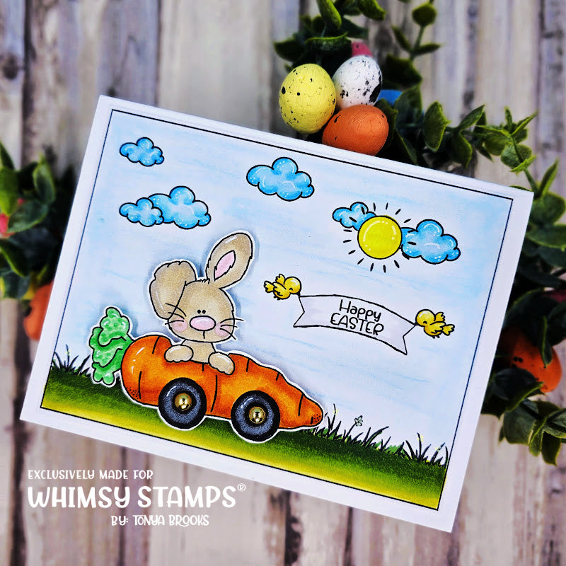 **NEW Bear Bubbles Clear Stamps - Whimsy Stamps