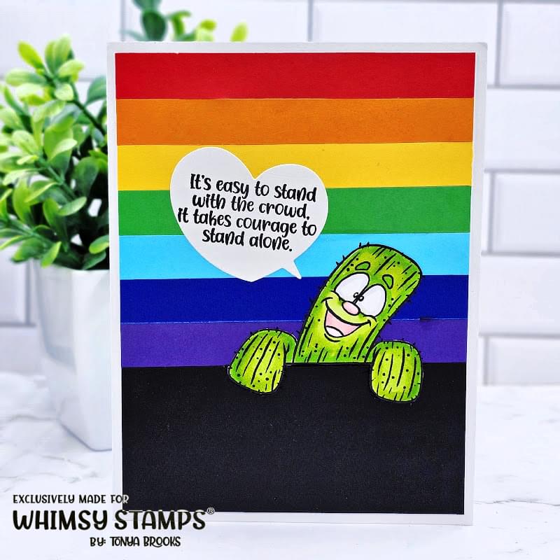 **NEW Prickly Friends Clear Stamps - Whimsy Stamps