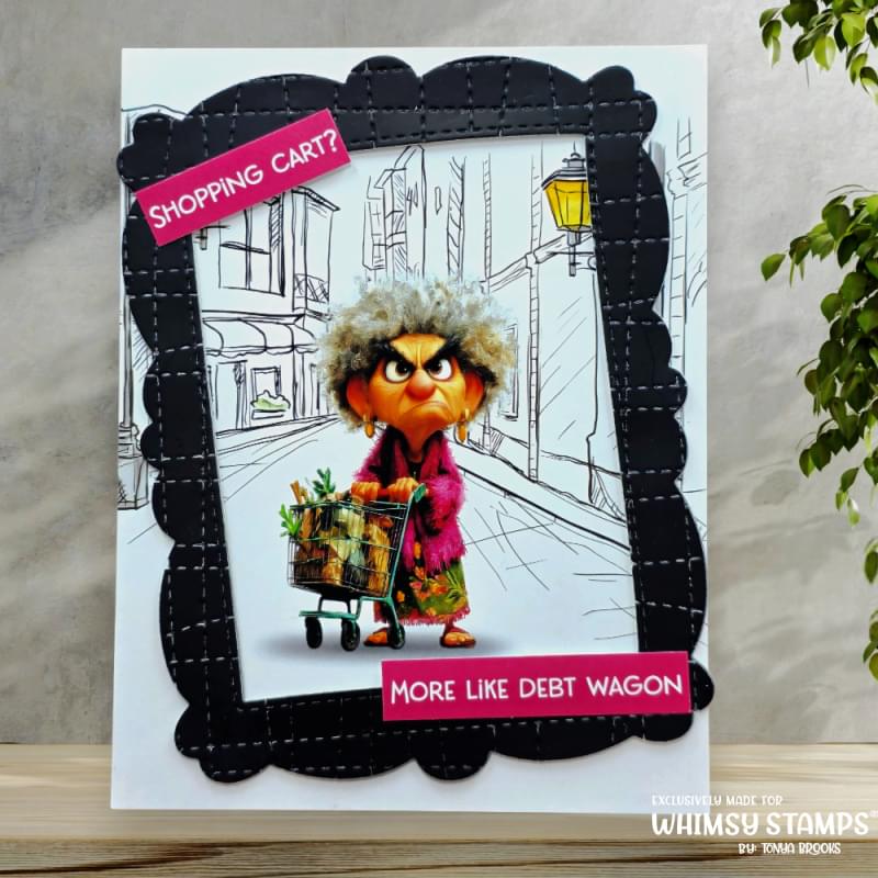 *NEW Portrait Frames Die Set - Whimsy Stamps