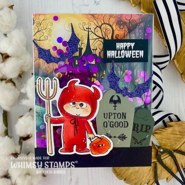 Wicked Cute Outline Die Set - Whimsy Stamps