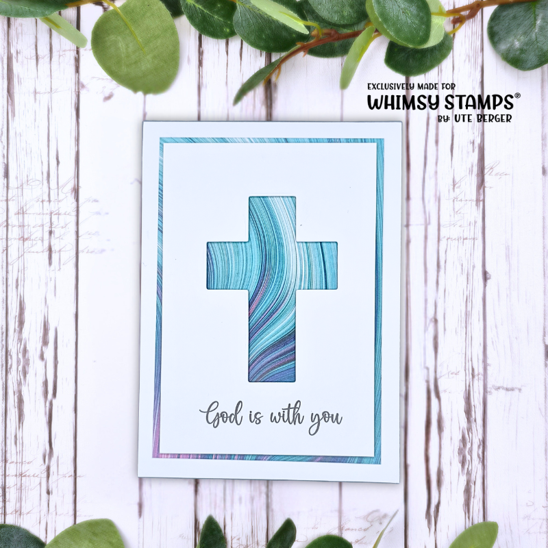 Crosses Outline Die Set - Whimsy Stamps