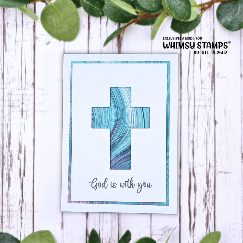 Crosses Outline Die Set - Whimsy Stamps