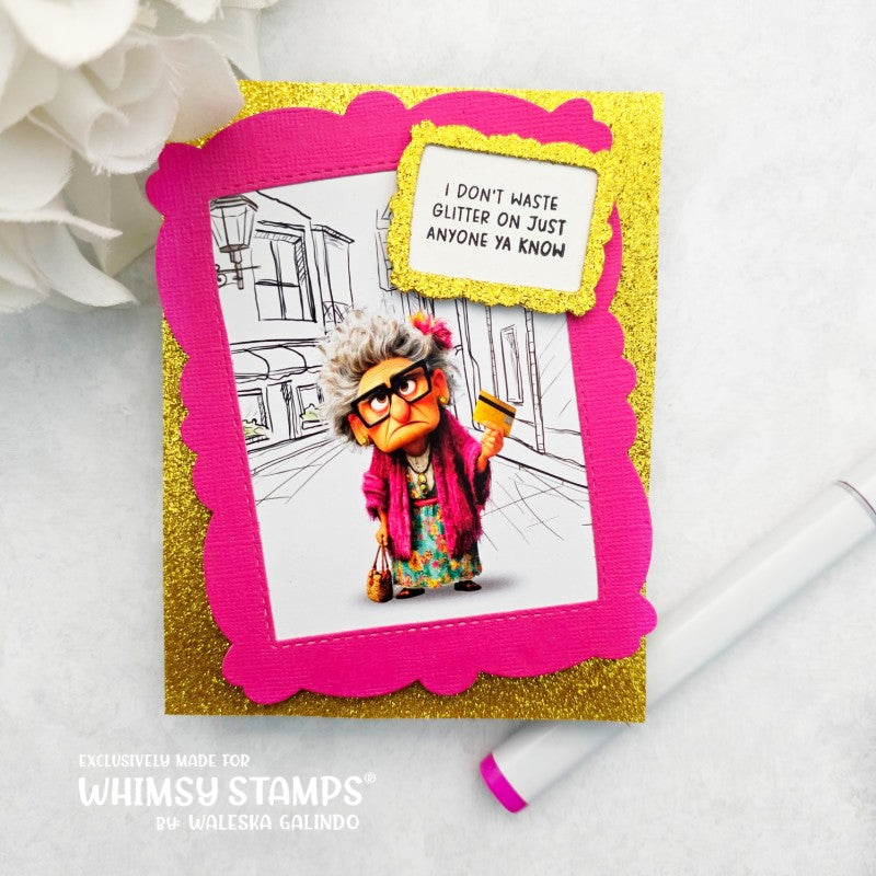 *NEW Handmade Signatures 2 Clear Stamps - Whimsy Stamps