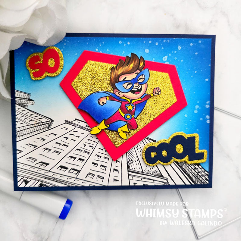 It's Birthday Girl Clear Stamps - Whimsy Stamps