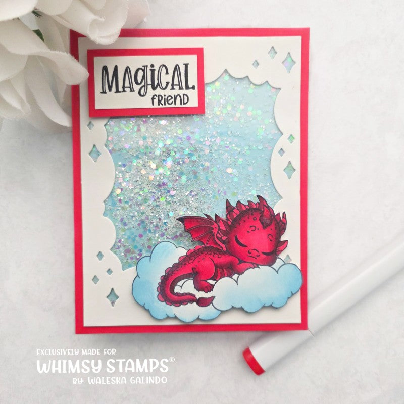 *NEW Dragon Baby Clear Stamps - Whimsy Stamps