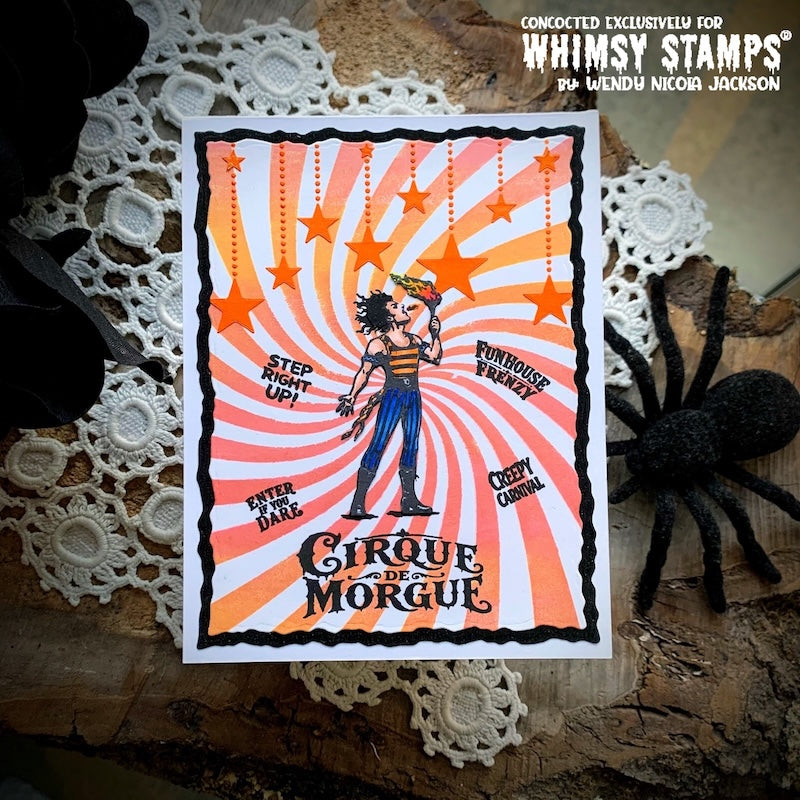 Creepy Carnival Funhouse Clear Stamps