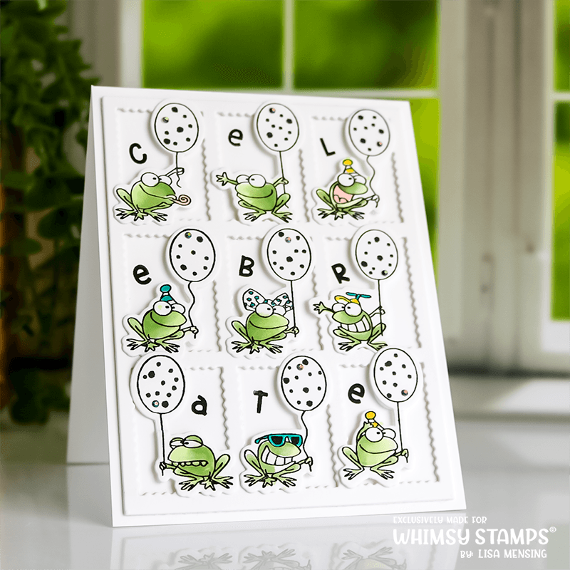 AlFROGabet Outlines Die Set - Whimsy Stamps