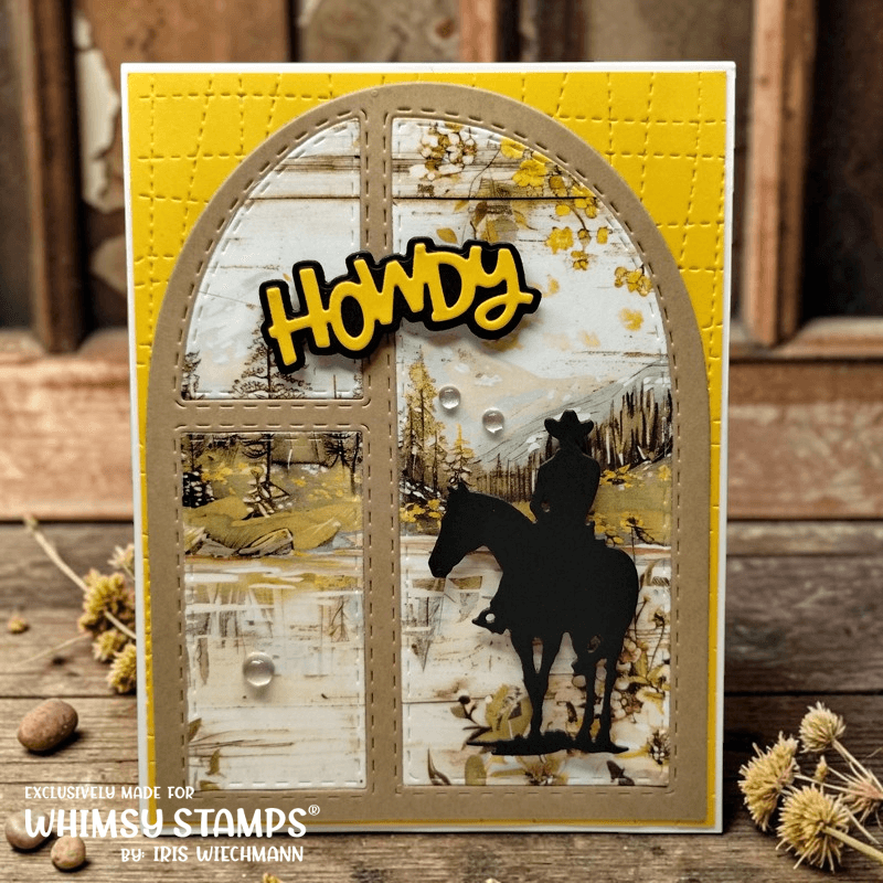 *NEW Range Riders Die Set - Whimsy Stamps