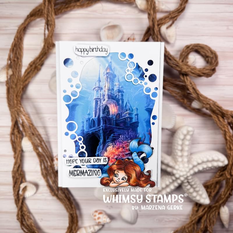 **NEW Bubbly Die - Whimsy Stamps