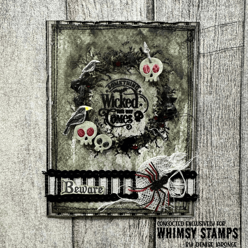 Something Wicked Clear Stamps - Whimsy Stamps