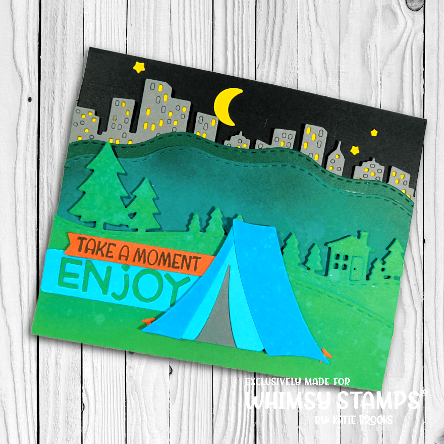 Happy Camper Die Set - Whimsy Stamps