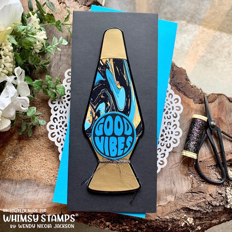 Lava Lamp Die Set - Whimsy Stamps