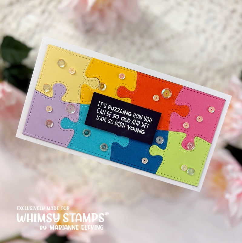 Puzzle It Clear Stamps