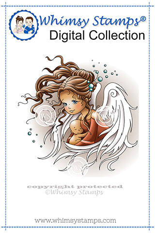 New Born - Digital Stamp - Whimsy Stamps