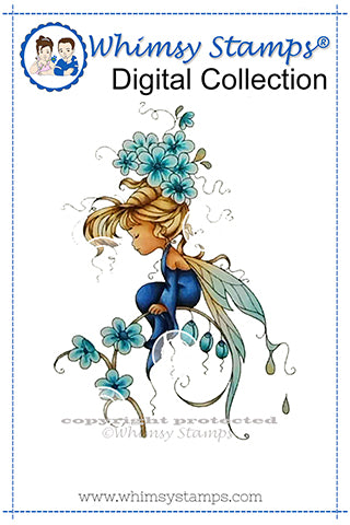 Sadness - Digital Stamp - Whimsy Stamps