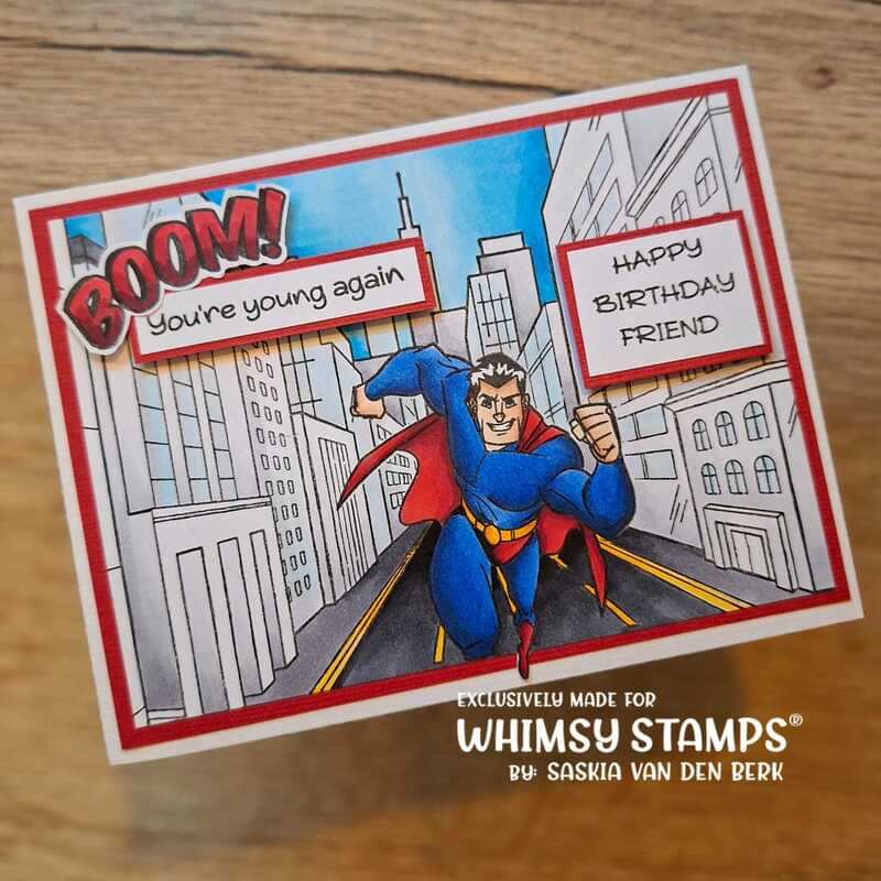 Super Young Clear Stamps - Whimsy Stamps