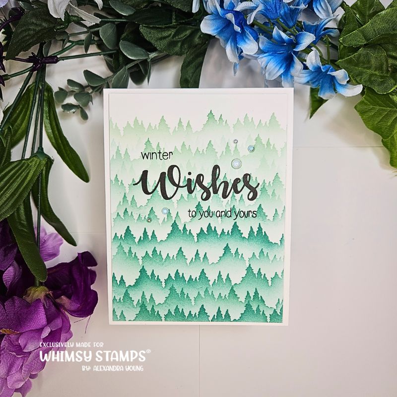 Winter Wonderland - 6x9 Stencil - Whimsy Stamps