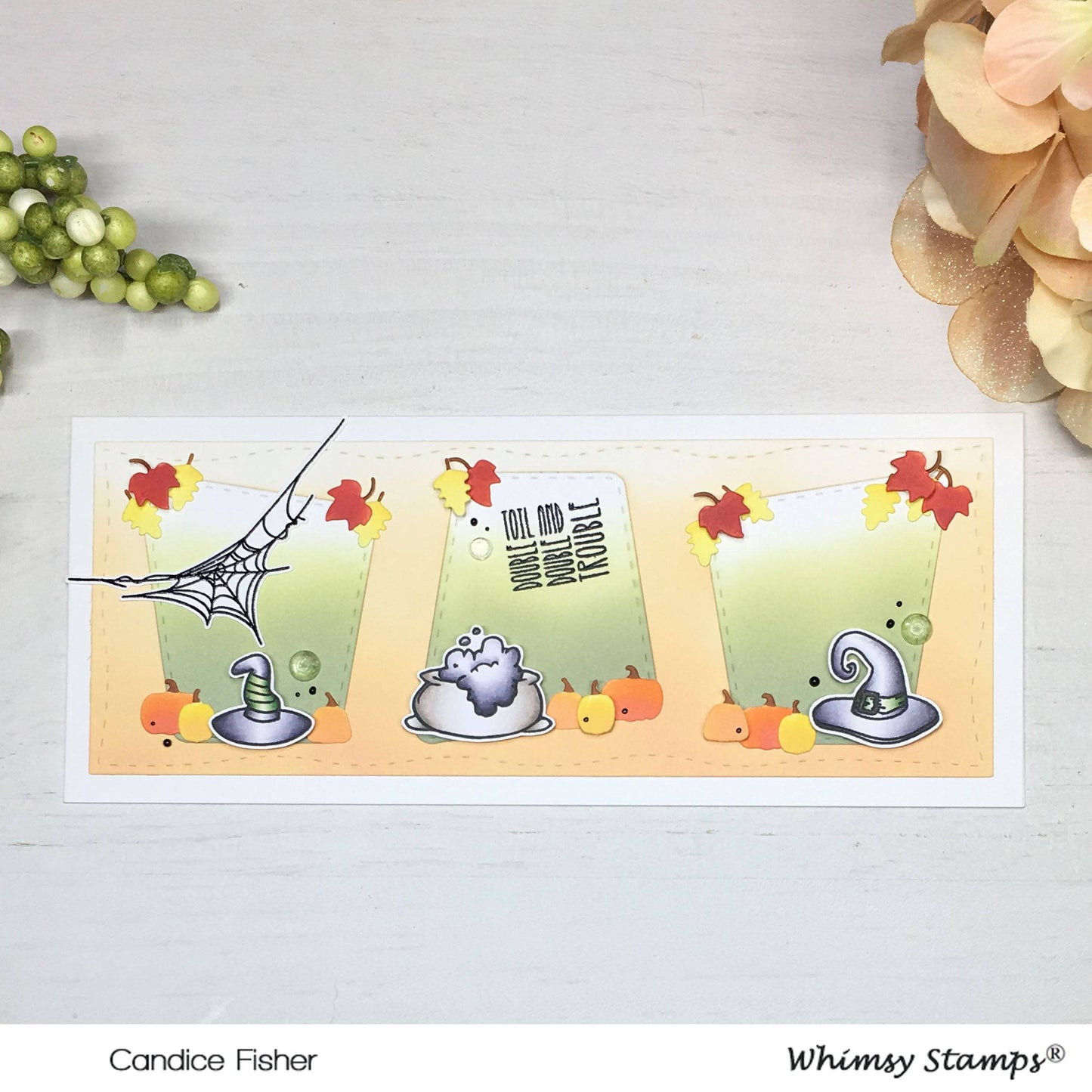 Slimline Marquee Die - Whimsy Stamps