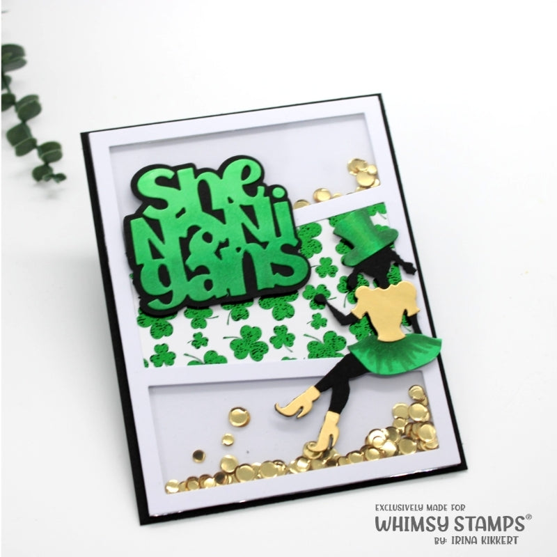 **NEW Shenanigans Lassie Die Set - Whimsy Stamps