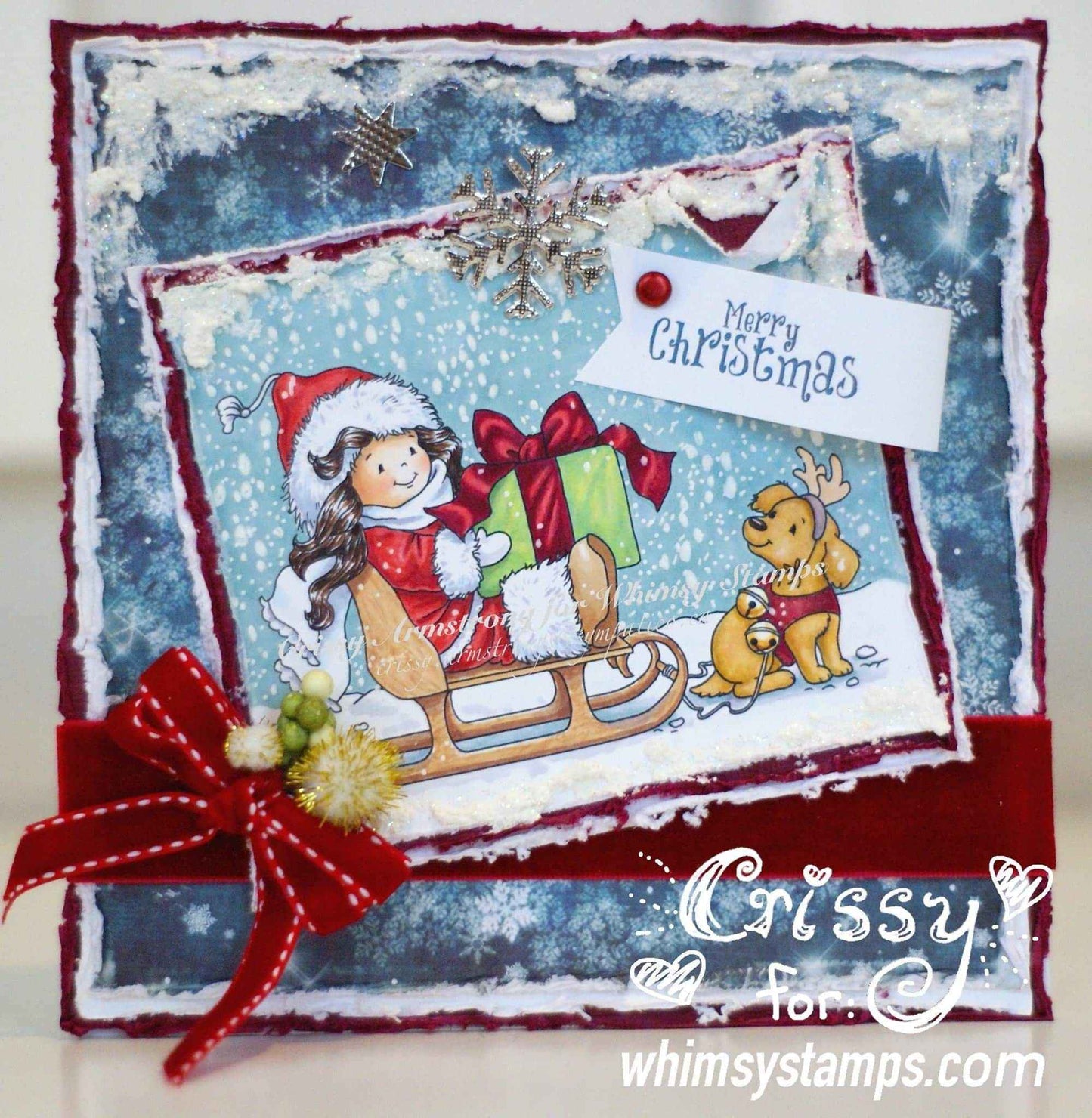 Littlest Reindeer - Digital Stamp
