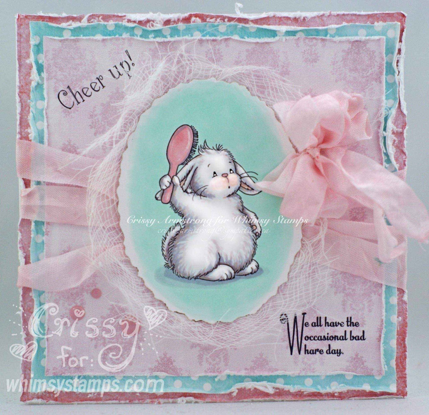 Bad Hare Day - Digital Stamp