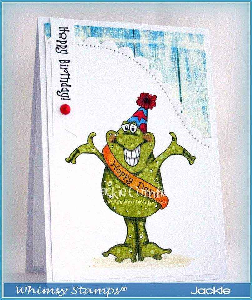 Froggie Hoppy Day 1 - Digital Stamp