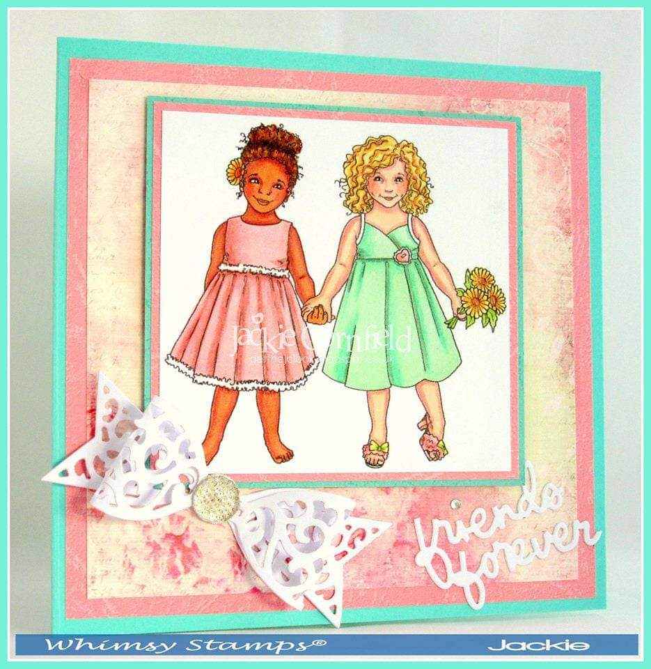 Maya and Marissa - Digital Stamp