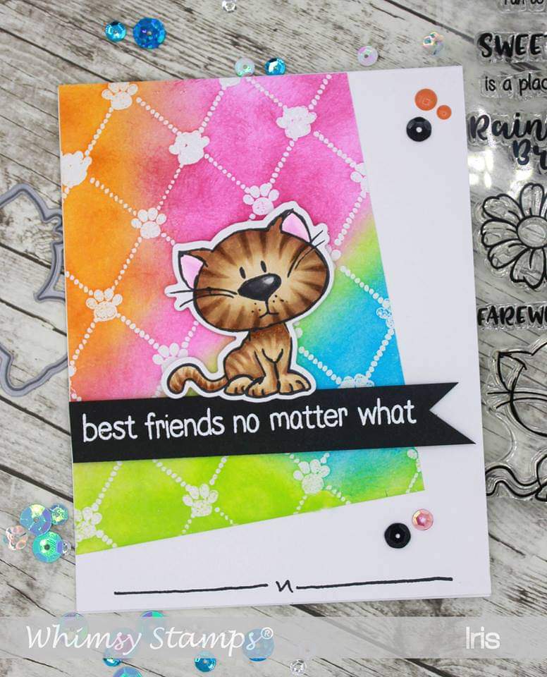 A Girl's Best Friend Clear Stamps - Whimsy Stamps