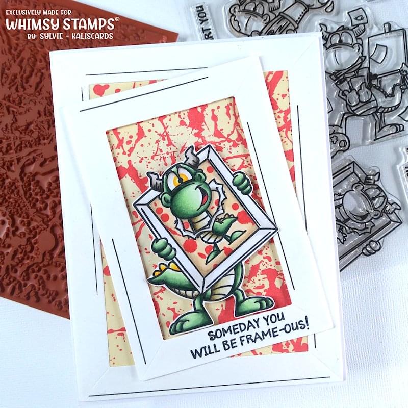 **NEW 3in1 Mitered Frames Die - Whimsy Stamps