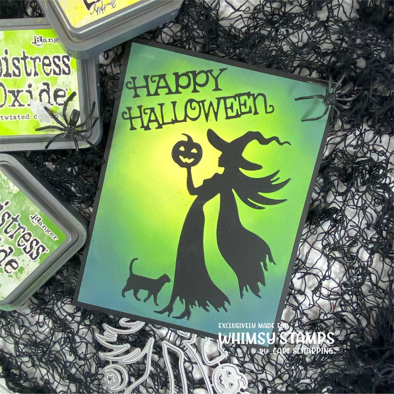 **NEW Witch Whispers Die Set - Whimsy Stamps