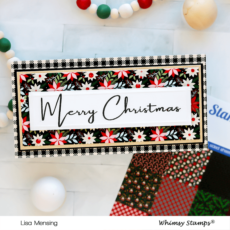 *NEW 6x6 Paper Pack - Christmas Eve - Whimsy Stamps