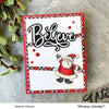 Believe Word and Shadow Die Set - Whimsy Stamps