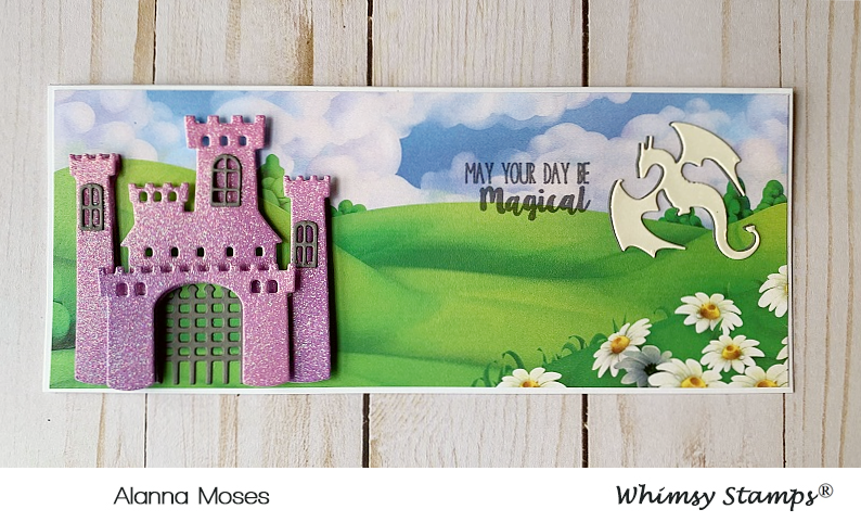 **NEW Build-a-Castle Die Set - Whimsy Stamps