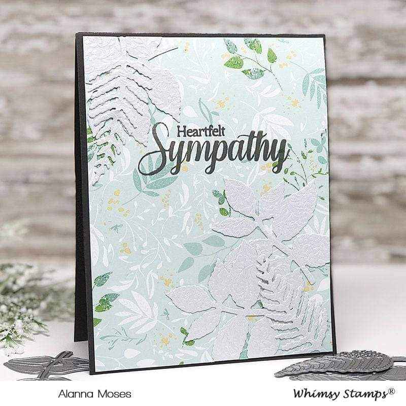 Deepest Sympathy Clear Stamps