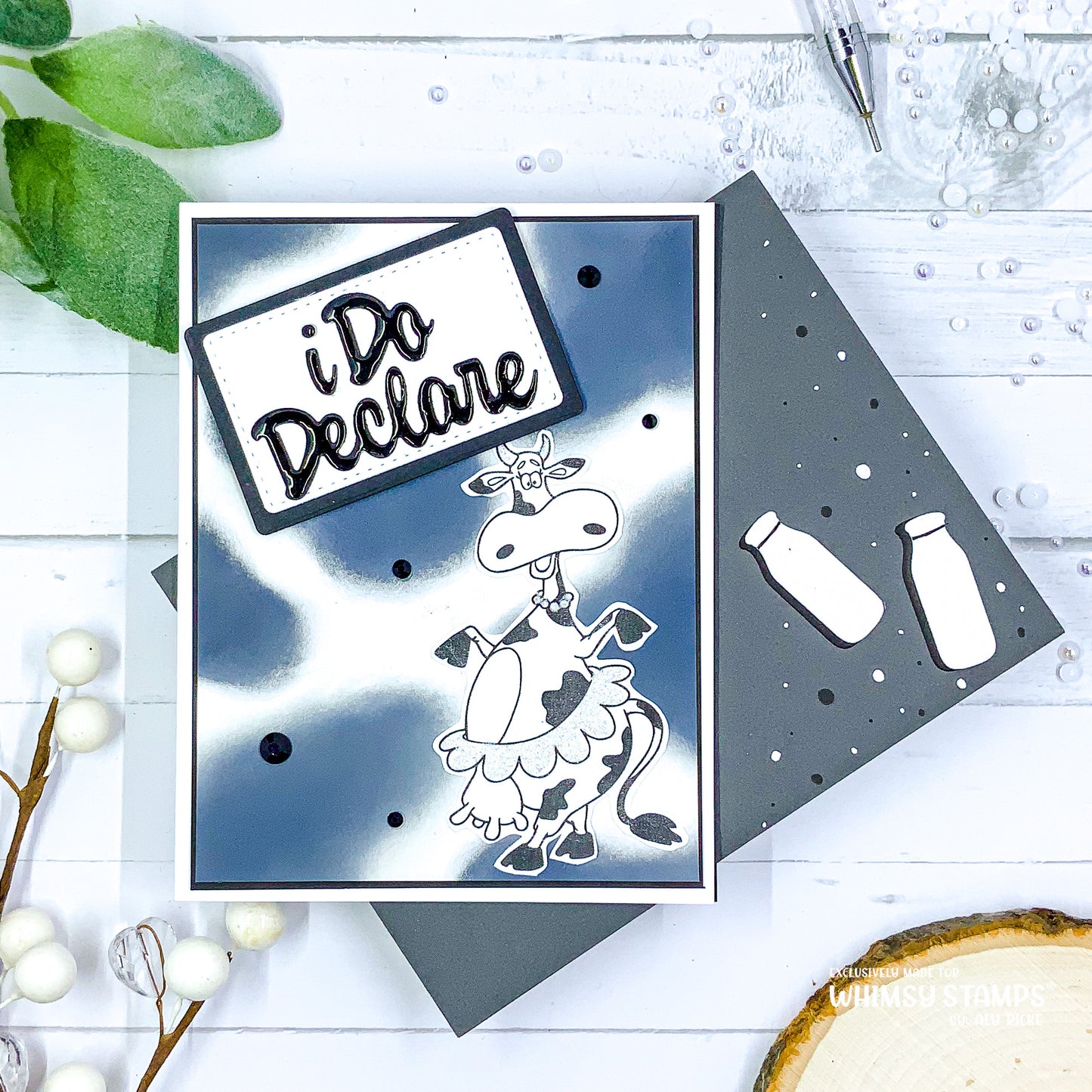 **NEW I Do Declare Word Die - Whimsy Stamps