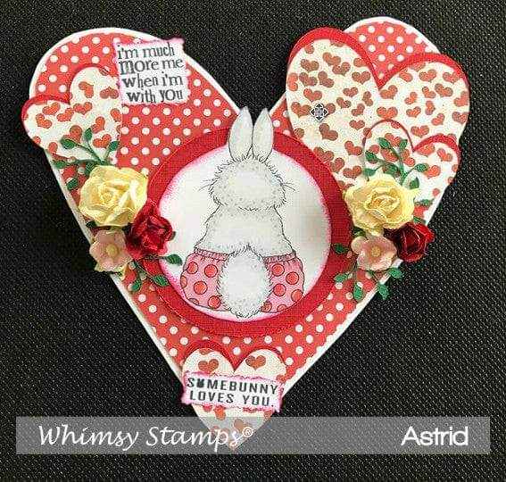 Bunny Boxer Bum - Digital Stamp