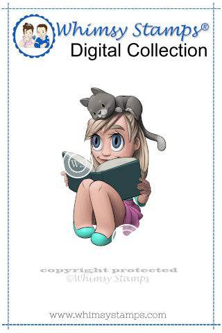 Book Buddies - Digital Stamp - Whimsy Stamps