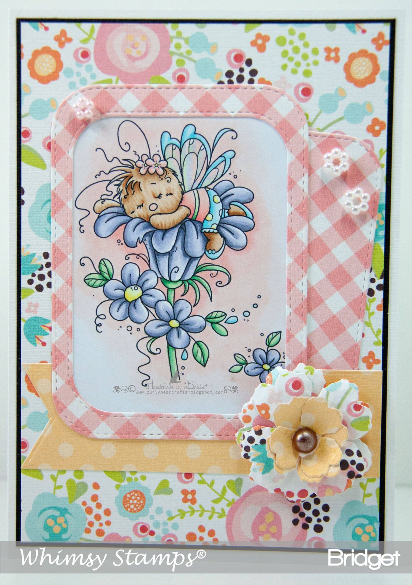 Sleeping Cutie - Digital Stamp - Whimsy Stamps