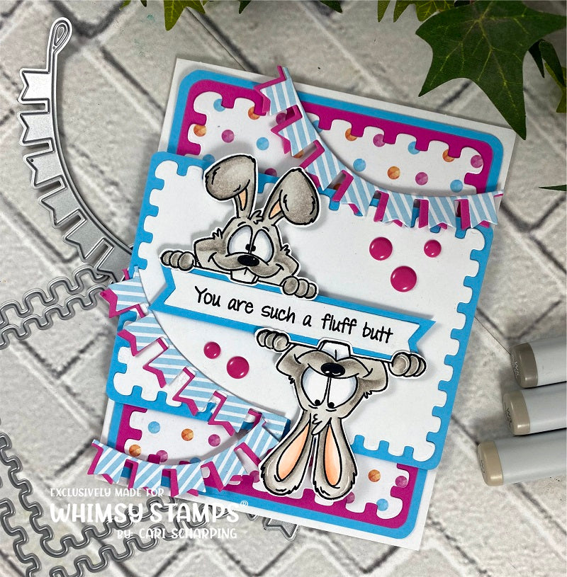 **NEW Fluff Butt Clear Stamps - Whimsy Stamps