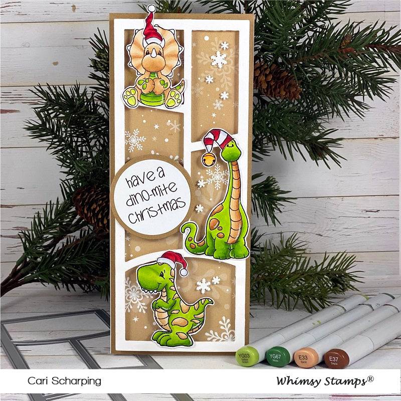 Dinosaur Friends Clear Stamps - Whimsy Stamps